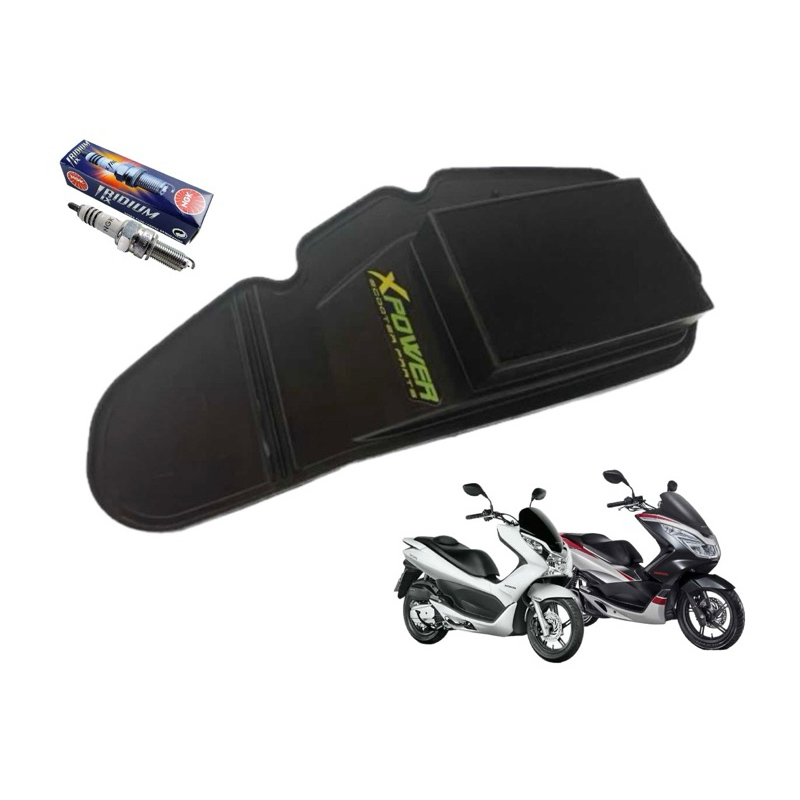 filtro de ar lavavel esportivo e vela de iridium pcx 2015 a 2018