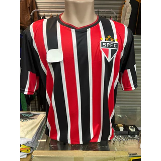 camiseta de time de futebol São Paulo 2024 listrada