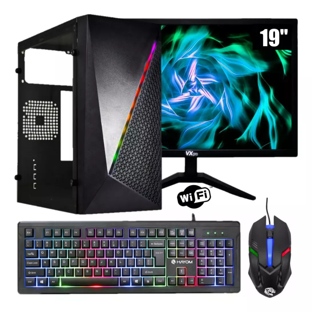 Pc Gamer Completo Intel Core I7 / Placa Video GeForce 4Gb / 16gb Ram / Ssd 480gb