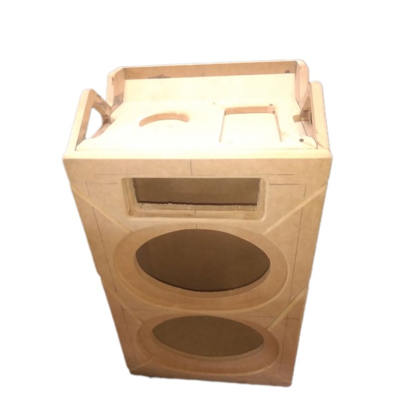 Som Caixa Bob Personalizada 3D Par Falante 6x9 Só na Madeira