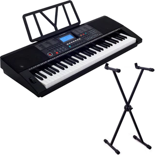 Teclado musical teclas sensitiva MXT+suporte Ask