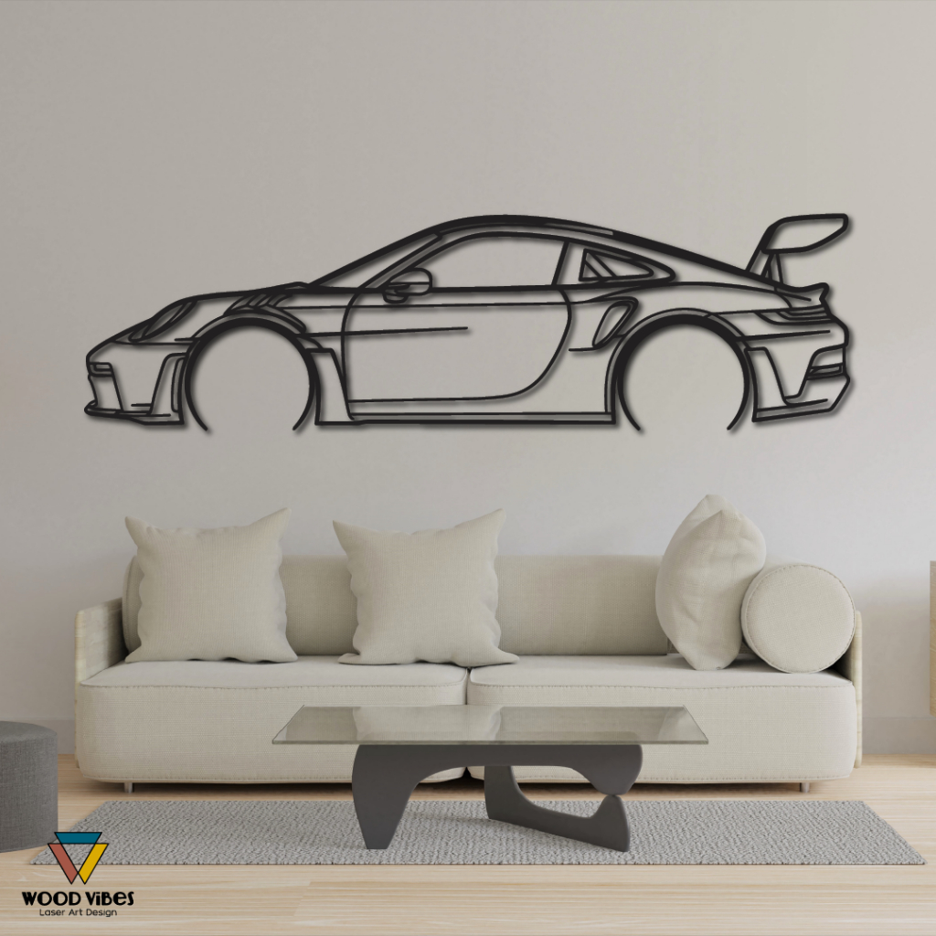 Quadro Carro Superesportivo em MDF