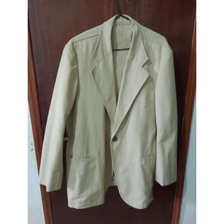 blazer masculino vintage nude