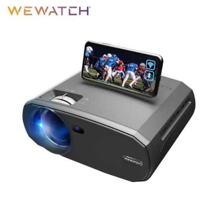 Projetor Wewatch V50 PRO 1920x1080p HD Wifi Bluetooth V5.3 15000 Lumen ...