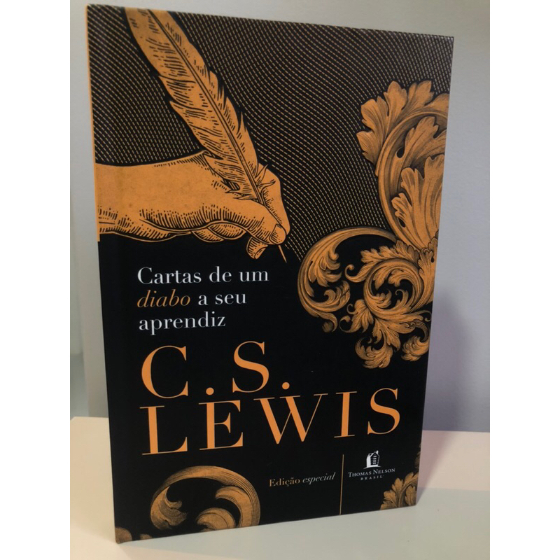 Livro Cartas de um diabo a seu aprendiz CAPA DURA (NOVO) | Shopee Brasil