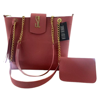 Bolsa feminina Sacola acompanha porta cartao Moderno Luxosa Promoção