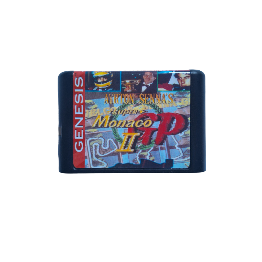 Ayrton Senna's Super Monaco Gp2 Legendado em Português Senna Mega Drive