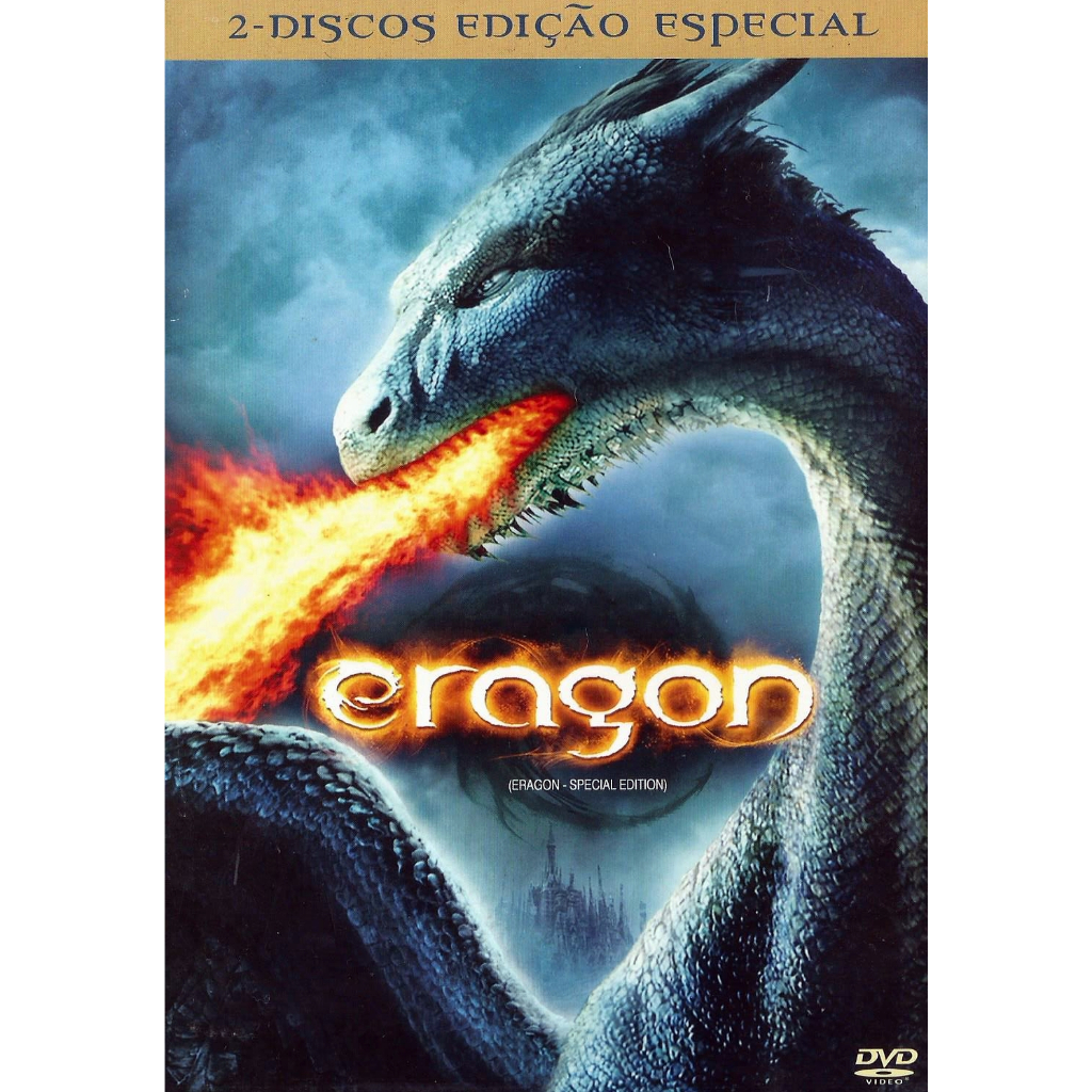 DVD Duplo Original Eragon Edição Especial, com luva (Avril Lavigne