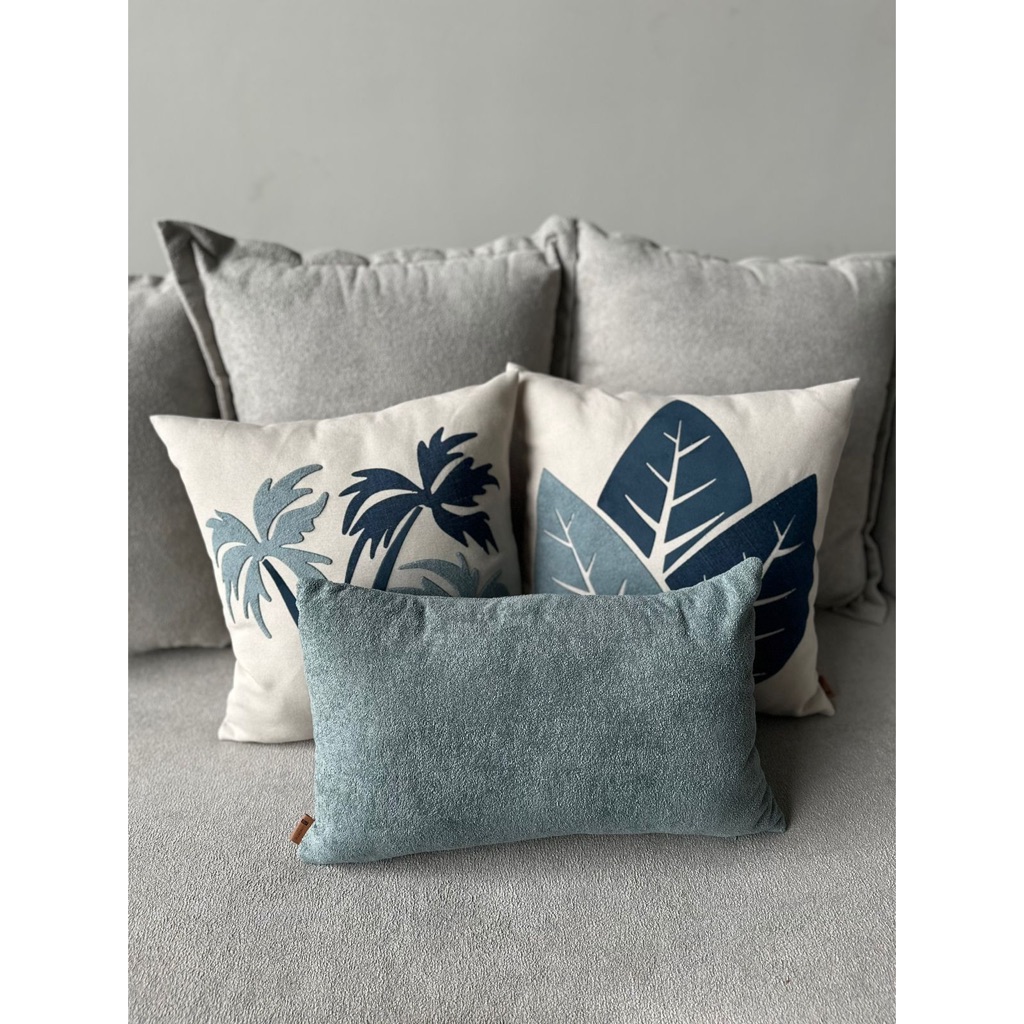 CAPA DE ALMOFADA PARA SOFA LINHO PREMIER / CONFORTSE KIT 3 peças