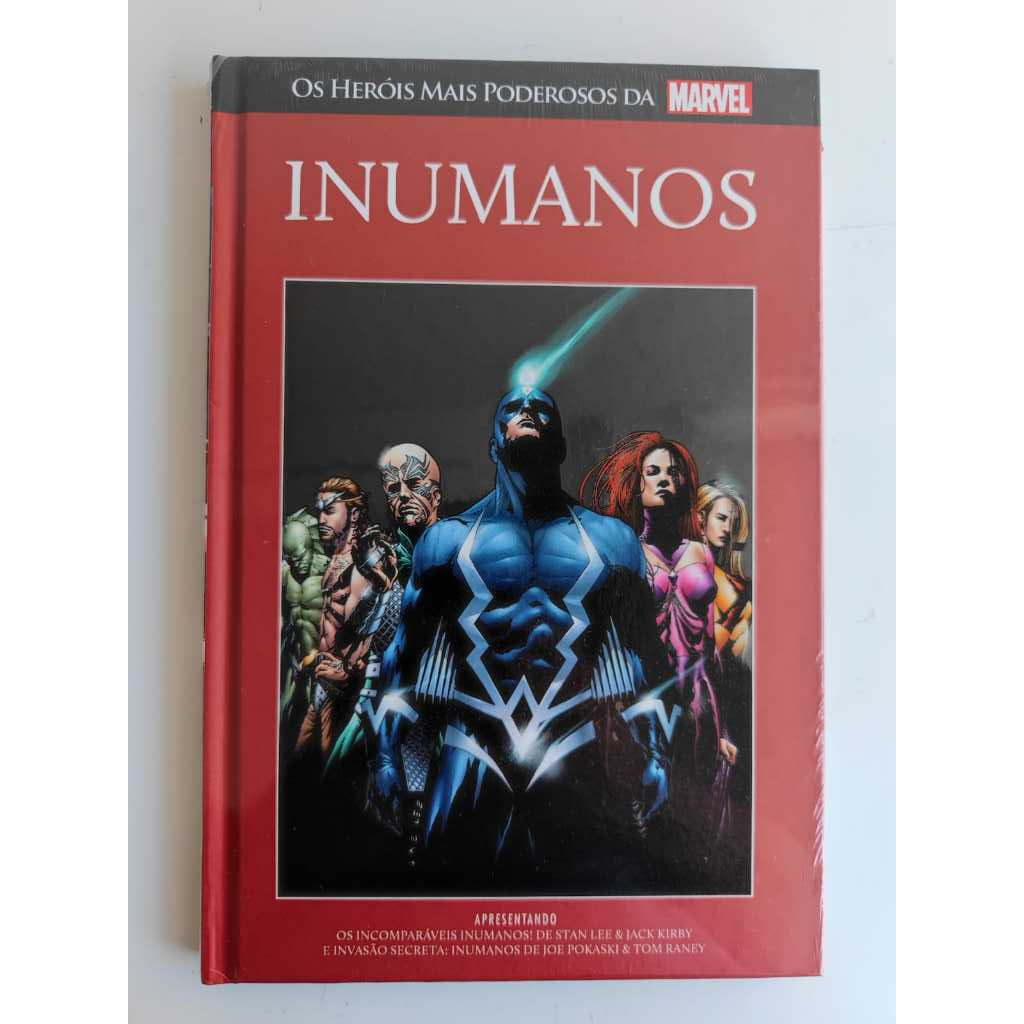 HQ Os Heróis Mais Poderosos da Marvel (Salvat capa Vermelha Nº 39) Inumanos (Lacrada!)