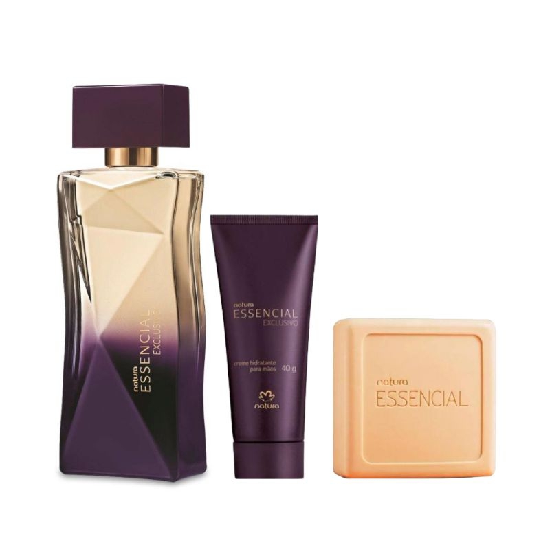 Kit essencial exclusivo feminino natura | Shopee Brasil