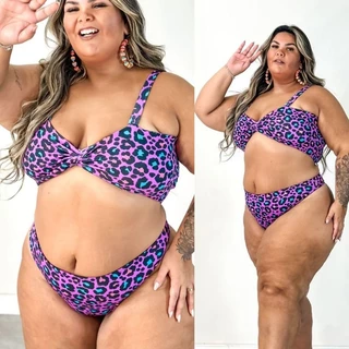 Biquíni Maiô Modinha Plus Size Feminino 46 ao 54