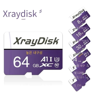 Cartão de memória micro SD 64gb Xraydisk + adaptador novo original