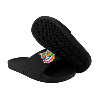 Chinelo Slide Infantil Criança e Adulto Confortável Personalizado Estampado Gato Gatinho