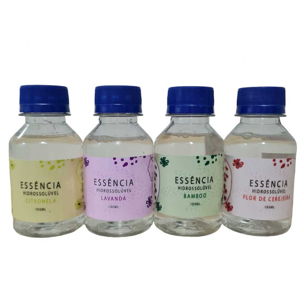 Essência Hidrossolúvel Concentrada 100 ML Vários Aromas