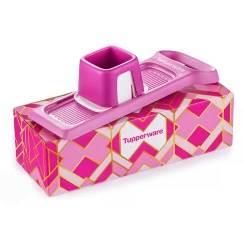 Super Chef Mini fatiador rosa importado Tupperware | Shopee Brasil