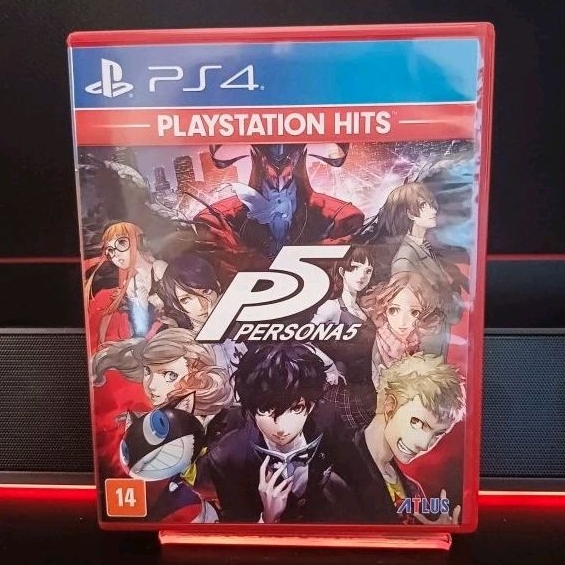 Persona 5 - midia fisica