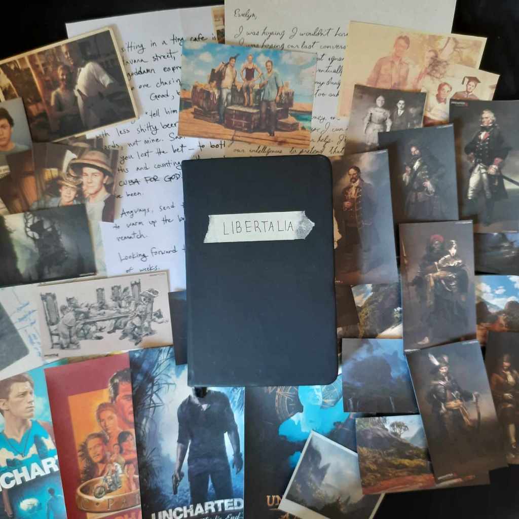 Colecionavel - diarios/Journal - Nathan Drake - Uncharted 4 - A Thief's End