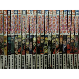 Lote 25 Mangás Naruto Coleção Panini