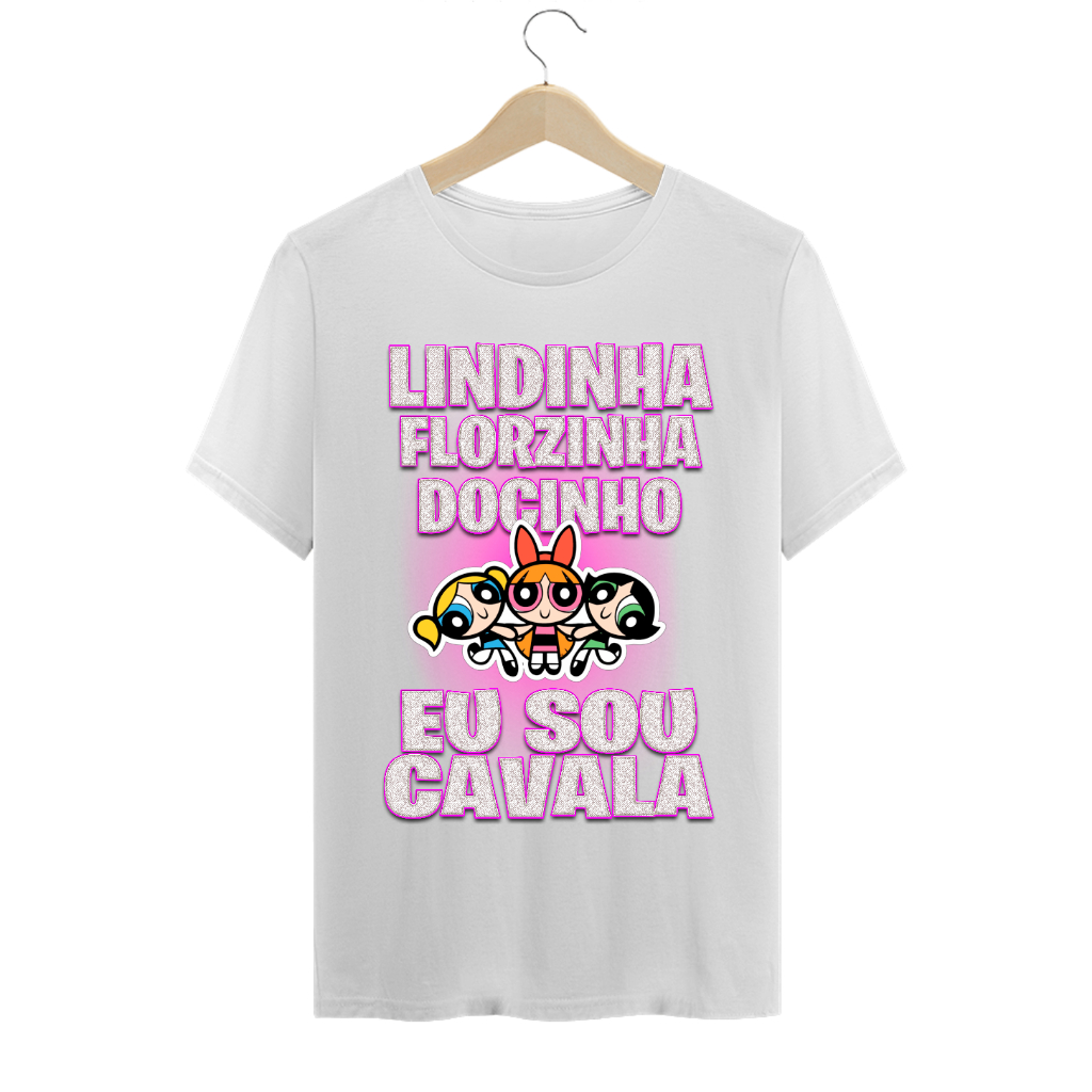 Camiseta Eu Sou Cavala Meninas Superpoderosas Treino Musculação | Shopee  Brasil