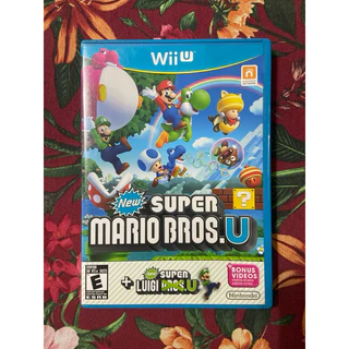 New Super Mario Bros U + New Super Luigi U - Jogo de Wii U Original