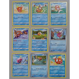 Lote de 9 Magikarp Pokemon Copag originais