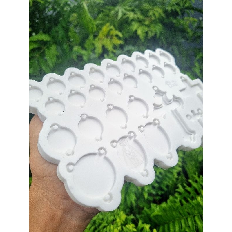 Molde silicone para resina terço