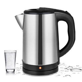 Chaleira Elétrica Jarra Elétrica 2,5L Preta Inox Mega Envio Imediato