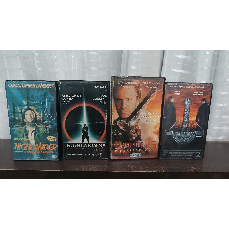 Lote Coleção Highlander em VHS | Shopee Brasil