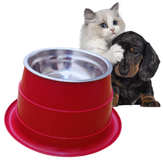 pote de ração comedouro anti formigas e recipiente gato pet bebedouro elevado cachorro pequeno porte