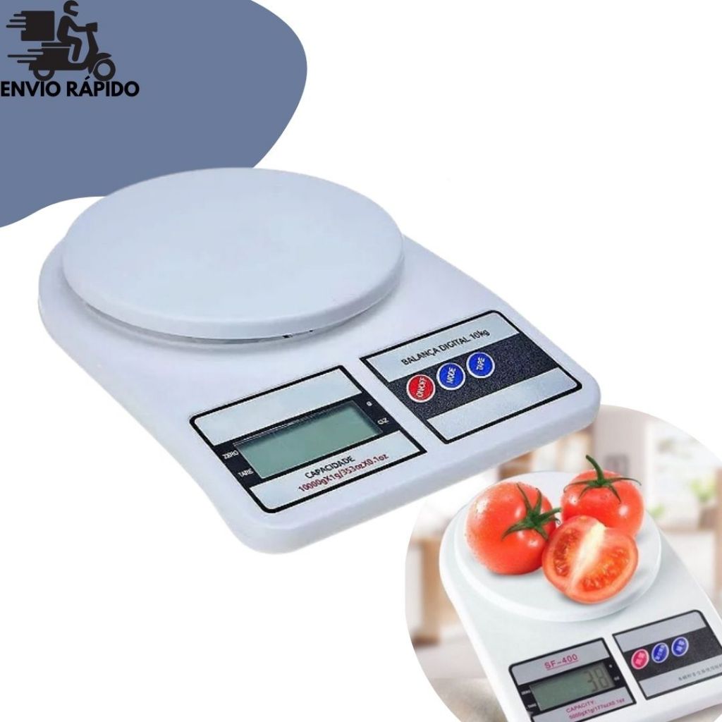Balança Digital De Alta Precisão Para Cozinha E Comida | Shopee Brasil