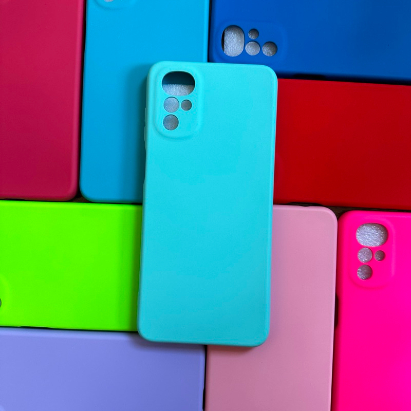Capa Capinha de celular Silicone Aveludada Moto G22