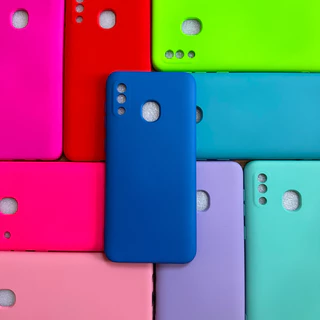 Capa Capinha Silcone Aveludada Samsung Galaxy A20/A30