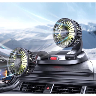Ventilador De Carro 12v Velocidades Regulável Resfriamento Cabeça Suprimentos Para Veículos Com Ar