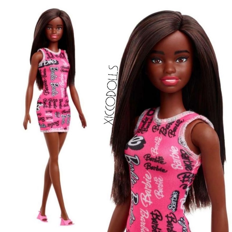 Boneca Barbie Fashion Negra 2024 Mattel