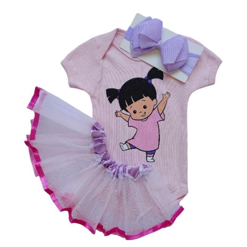 Body Bebê Boo monstros sa mesversário | Shopee Brasil