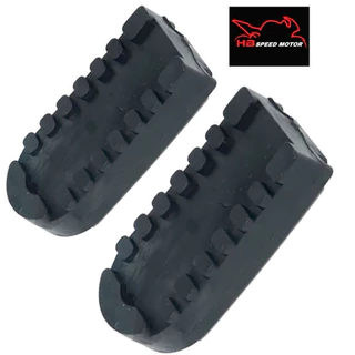 PAR Borracha Estribo Pedaleira Xtz 125 Crosser 150 Lander 250 Ténéré 250