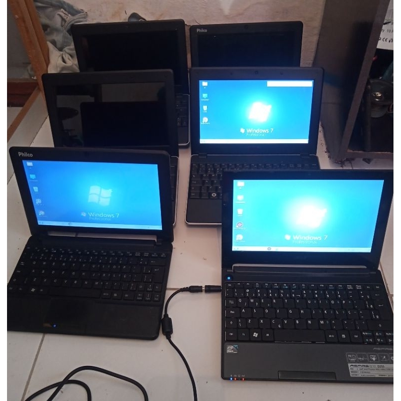 Lote com 6 netbooks | Shopee Brasil