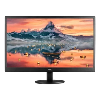 Monitor Aoc 19 Vga Widescreen Hd Preto 100v/240