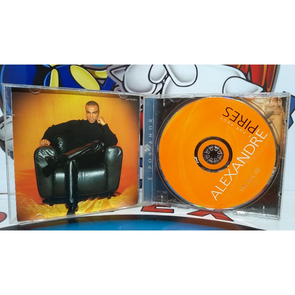 Cd Alexandre Pires É Por Amor (2001) | Shopee Brasil