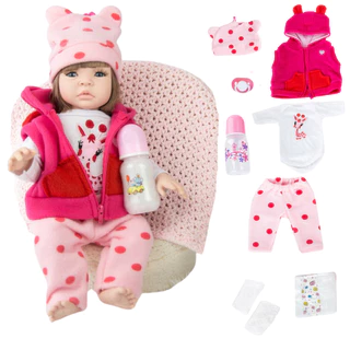 Boneca Bebê Reborn Girafinha Luxo Original Realista de Silicone Pode Dar Banho Envio Imediato