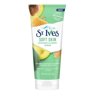 St. Ives esfoliante corporal Abacate e mel 170g