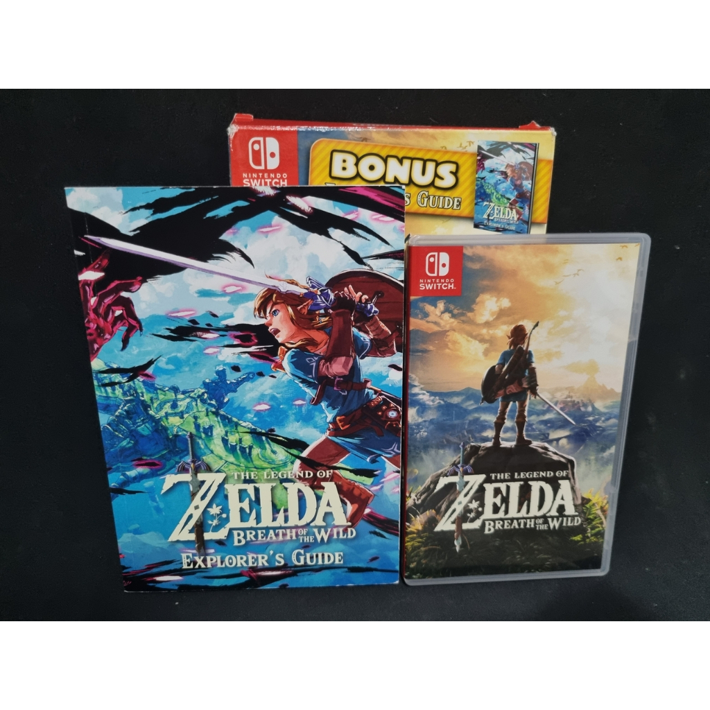 The Legend Of Zelda: Breath Of The Wild Bonus Explorer Guide | Shopee ...
