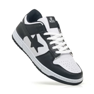 Tenis Feminino Masculino Casual Unissex Preto Retrô Low