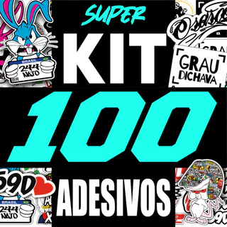 Cartela De Adesivos Bike Carro Moto Capacete - 100 Unidades - Prova D'Água