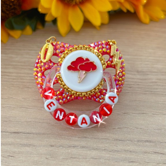 Chupeta Personaliza Ere - Ventania / Trovão / Nascente / Para Raio / Tempestade....