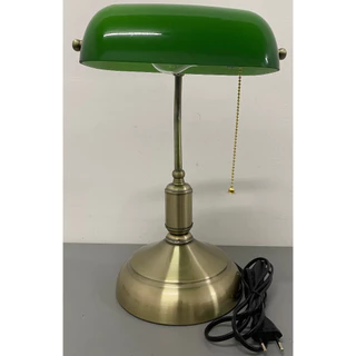 Abajur De Mesa GMH Antique Inglesa Verde - Cor da estrutura Ouro Antique - 127V ou 220V