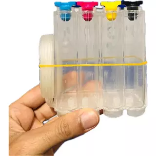 Bulk Ink Acrilico 75ml Sistema de fluxo contínuo de Tinta para instalação em Impressoras
