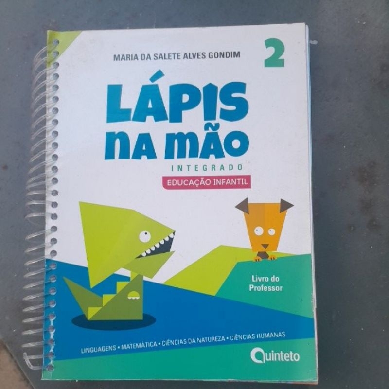 LIVRO LÁPIS NA MÃO INTEGRADO 2 EDUCAÇÃO INFANTIL LIVRO DO PROFESSOR COM ...