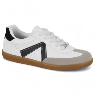 Tenis Vizzano Branco Feminino Casual Recortes Macio Original